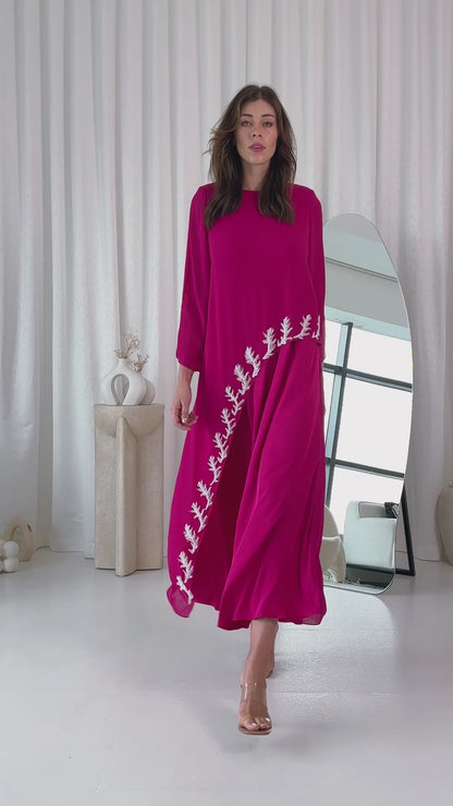 Fuchsia Kaftan