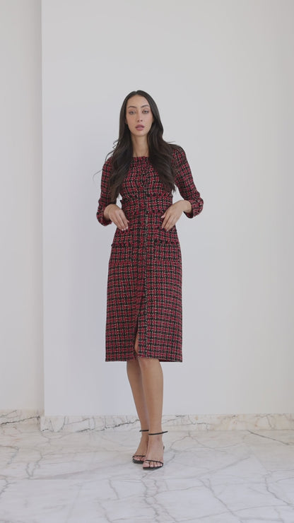 Tweed Dress